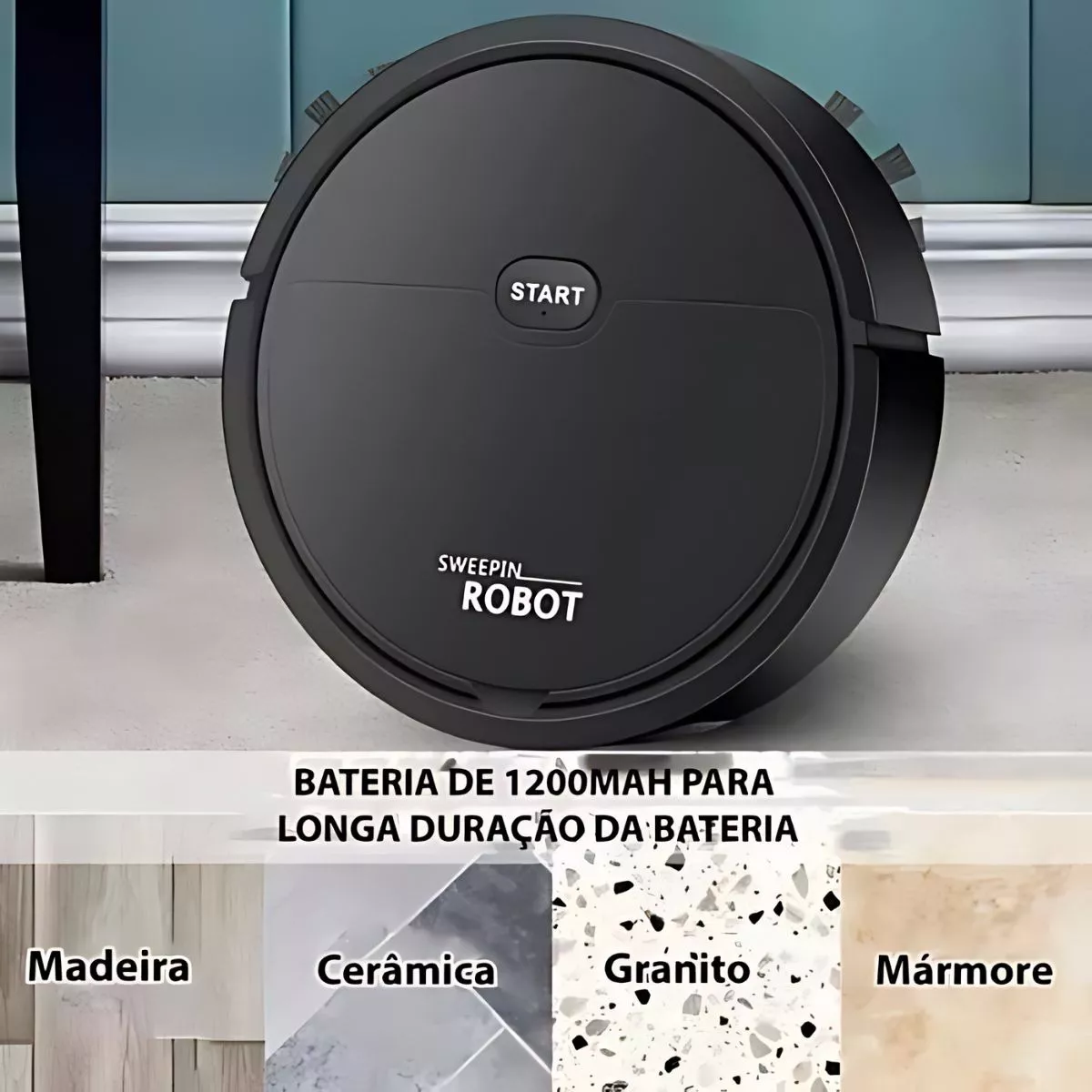 Robô Varredor - Aspirador De Pó
