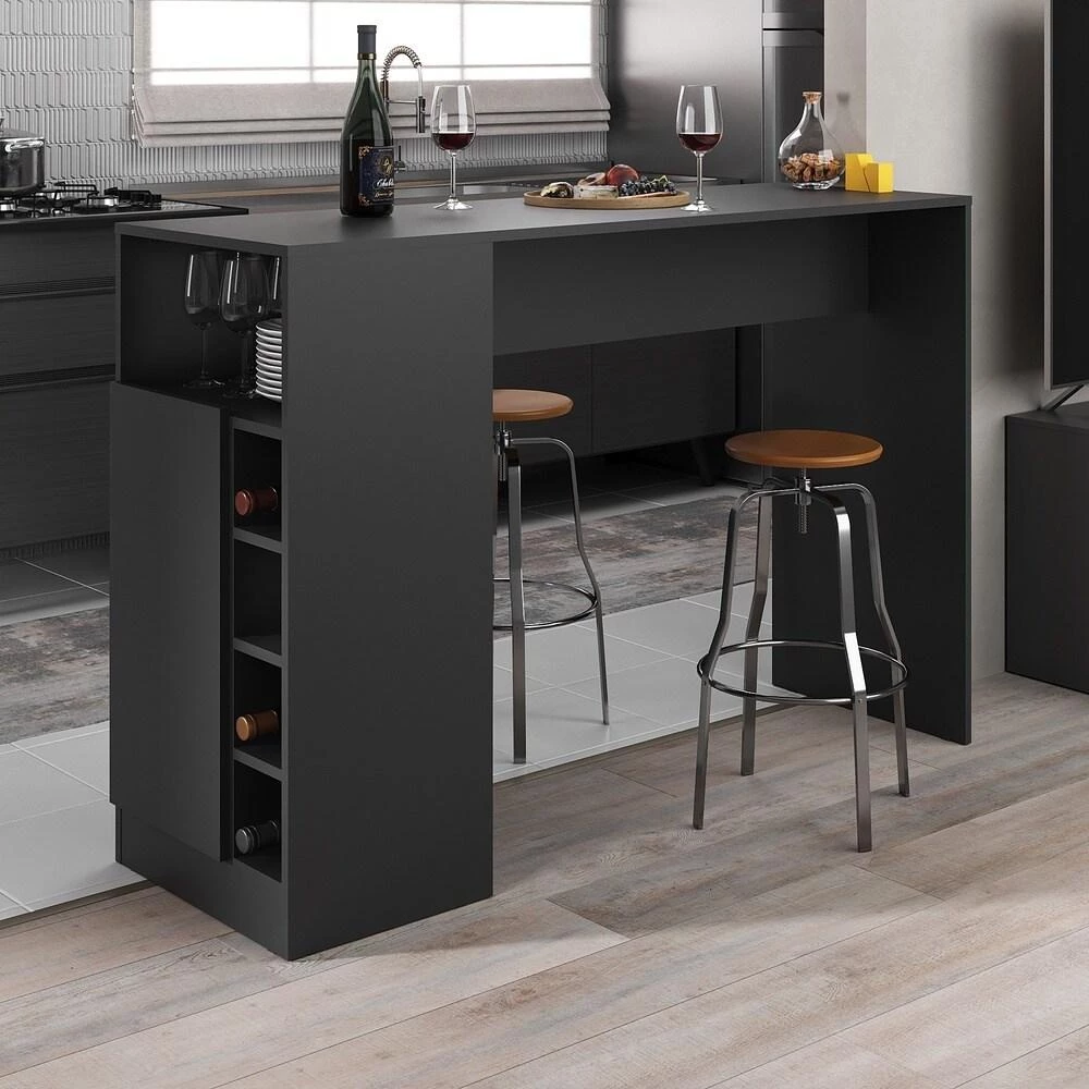 Bancada Balcão/Mesa de Cozinha com Adega e 1 Porta Multimóveis