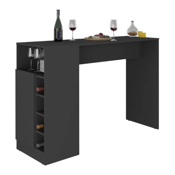 SH06 - Bancada Balcão/Mesa de Cozinha com Adega e 1 Porta Multimóveis - Imagem 2