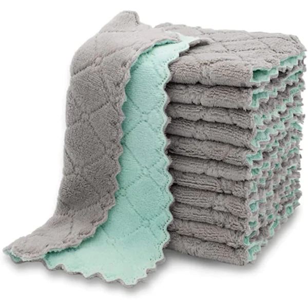 Pano De Limpeza Alta Qualidade Pano Super Absorvente Microfibra Para Toalha De Limpeza Limpar De Cozinha