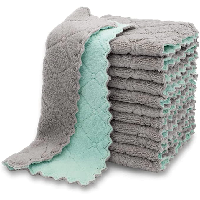 Pano De Limpeza Alta Qualidade Pano Super Absorvente Microfibra Para Toalha De Limpeza Limpar De Cozinha