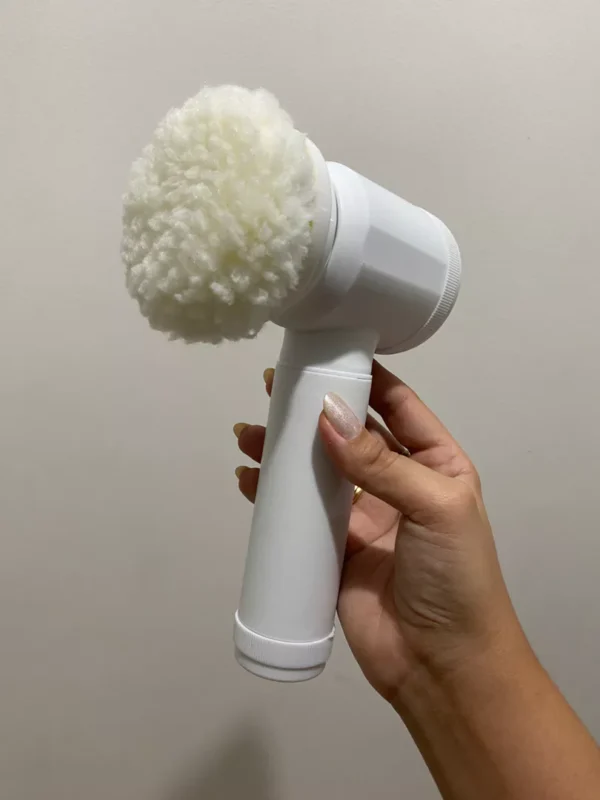 SH26 - Escova Eletrica de Limpeza 5 em 1 Sem Fio Limpador Multiuso Pratico Para Cozinha , Banheiro prático - Imagem 10