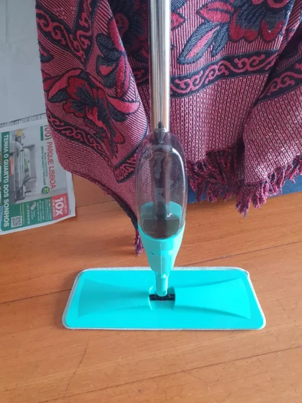 SH28 - Mop Spray Mágico Esfregão C/ 3 Refis Microfibra Reservatório Limpeza - Imagem 11