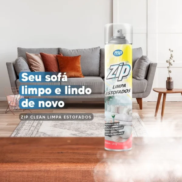 SH31 - Kit Produtos Mais Vendidos Zip Clean Limpa Estofados + Limpa Fornos + Espuma Desengordurante - Imagem 4