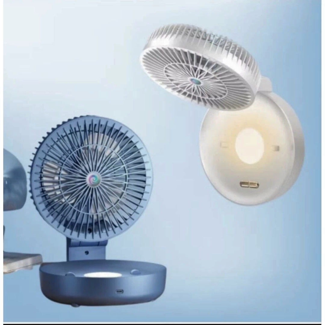 Ventilador De Parede Dobrável Recarregável Multifuncional para Cozinha 15230