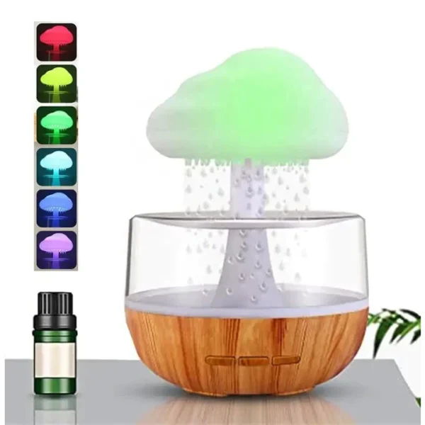 SH50 - Umidificador Difusor De Aroma em Design de Nuvem - Imagem 4