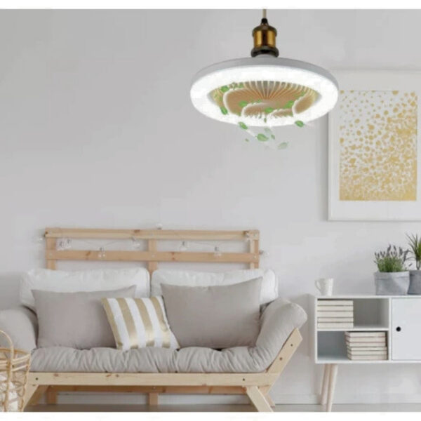 SH67 - Ventilador De Teto Com Led Lâmpada - Imagem 4