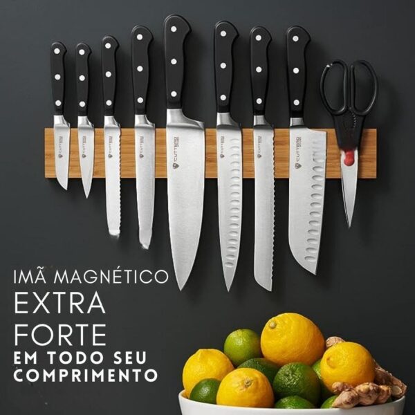 SH102 - Barra Magnética para Facas Bamboo - Imagem 3