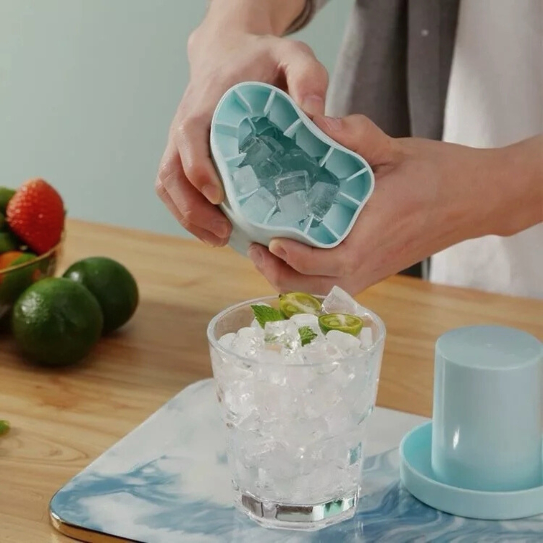 Molde De Cubo De gelo Forma Silicone