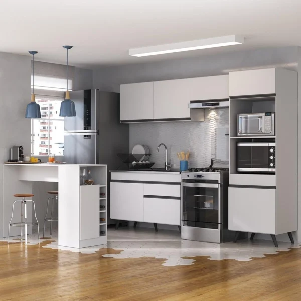 SH70 - Armário de Cozinha e Bancada/Mesa Gourmet - Imagem 2