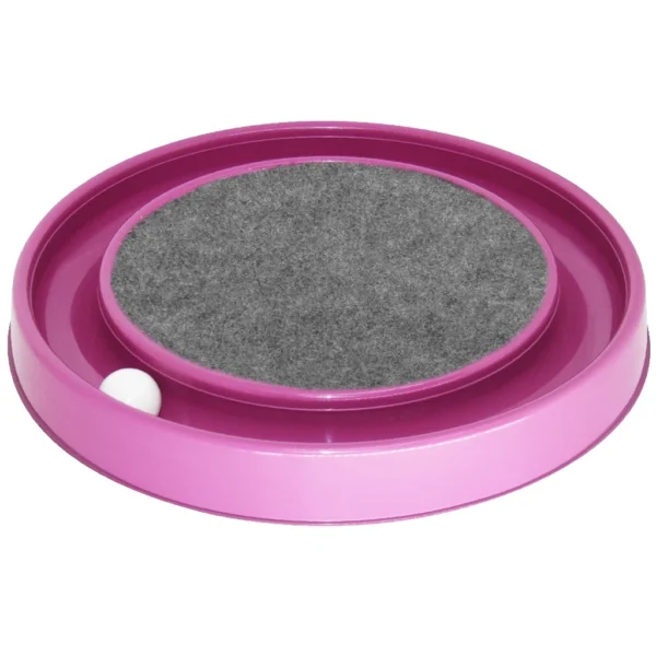 SH74 - Arranhador Redondo Para Gato Com Bolinha - Imagem 3