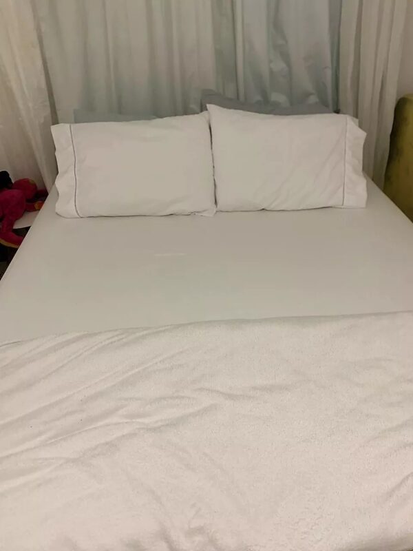 SH79 - Jogo de Lençol 03 Peças 400 Fios Cama Casal Queen - Imagem 11
