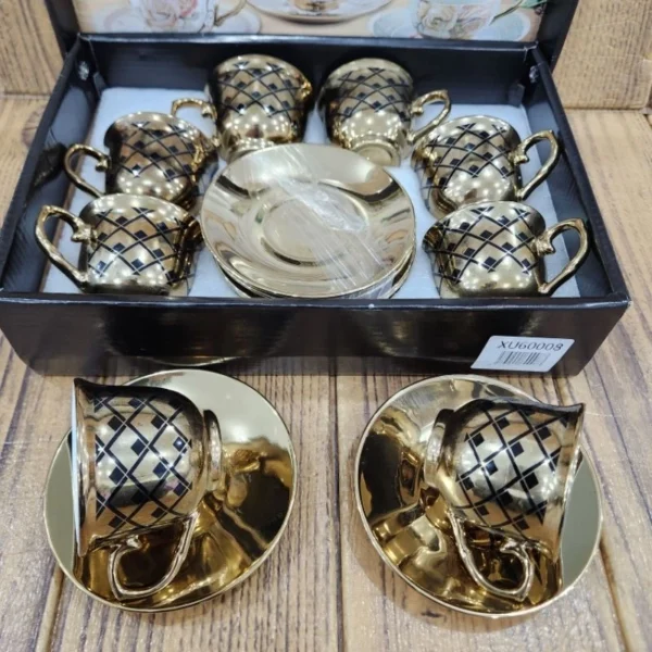 SH138 - Xícara de café kit com 12 peças - Imagem 2