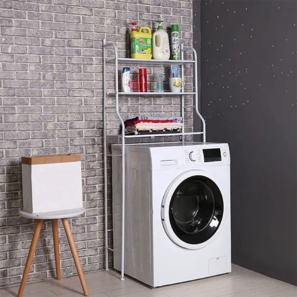 SH144 - Rack Estante Lavanderia Prateleira - Imagem 3