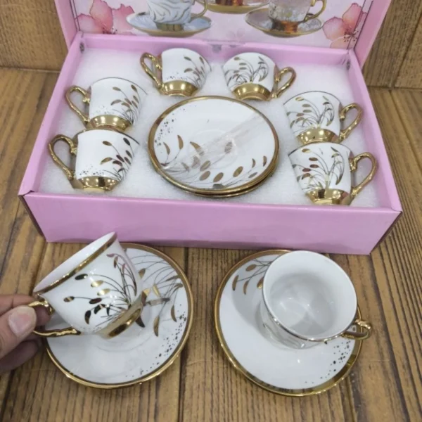SH138 - Xícara de café kit com 12 peças - Imagem 6