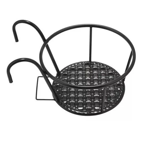 Suporte Para Vasos De Flores De Parede De Pendurar Plantas Flores - Metal 22x18x11,5cm