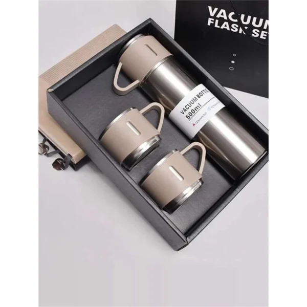 SH149 - Kit Garrafa e caneca Térmica Vacuum Bottle - Imagem 6